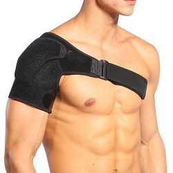 Toptopdeal-Doact-Soutien-d'Épaule-Epaulière-Sangle-Réglable-en-Néoprène-pour-Épaule-de-Manchette-de-Rotateur-Blessure