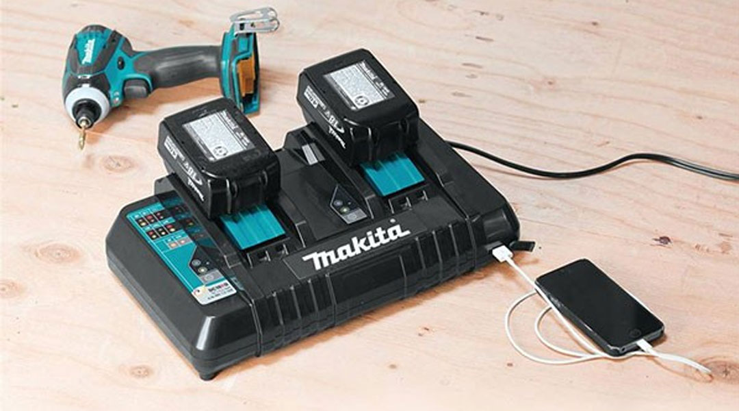 Toptopdeal-fr Chargeur double port DC18RD