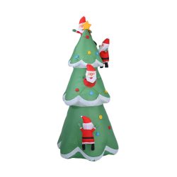 Toptopdeal-fr-Christmas-tree-inflatable-mouthpiece-decoration,-upgraded-snowman-inflatable,-with-rotating-LED-lights,-used-for-Christmas-decoration-indoor-and-outdoor-courtyard-garden-decoration