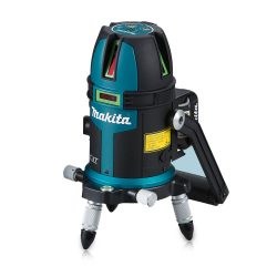 Toptopdeal-fr-Makita-SK209GDZ-Laser-Multi-lignes-sans-Fil-Vert-dans-une-Mallette-de-Transport-Bleu