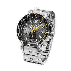 Toptopdeal-fr-Vostok-Europe-YN84-Energia-Rocket-Montre-pour-Homme-avec-Bracelet-en-Acier-Inoxydable-Réserve-Automatique-30-ATM-Date