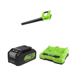 toptopdeal Greenworks Souffleur de Feuilles axial à