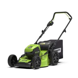 toptopdeal Greenworks Tondeuse à batterie GD60LM46SP