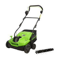 toptopdeal Greenworks Tools Scarificateur à Batterie