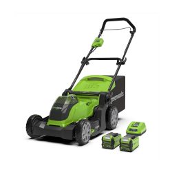 toptopdeal Greenworks Tools Tondeuse à batterie G40LM41K2X