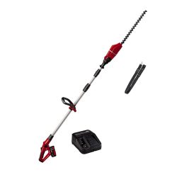 toptopdeal Einhell 3410865 Tondeuse télescopique Solo Hedge, 18 V, Rouge