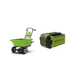 toptopdeal-Greenworks Tools 7400007 Cordless Garden Cart